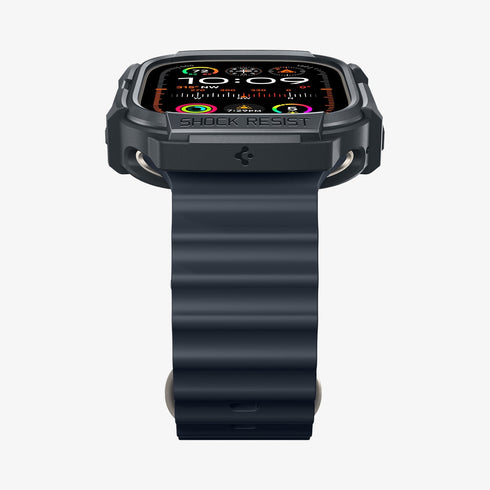 ACS05456 - Apple Watch Series (Apple Watch (49mm)) in matte black showing the front